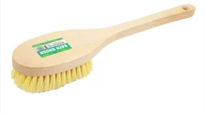 Marksman Long Wood Handle Bath Brush