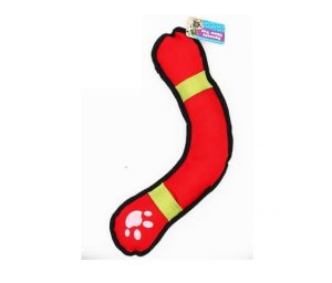 Squeaky Boomerang Dog Chew Toy 15"
