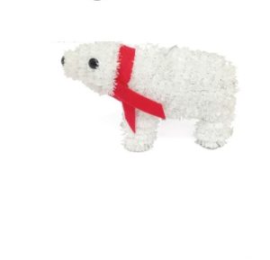 Christmas Tinsel Polar Bear CDU