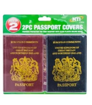 European Uk Great Britain & Northern Ireland Passport Covers 2pc