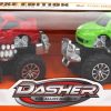 Die Cast Deluxe Edition Twin Monster Trucks