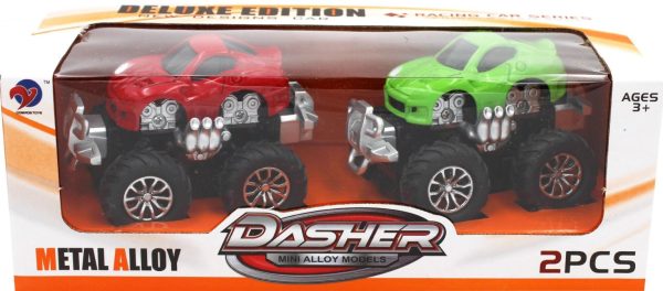 Premium Die cast deluxe edition twin monster trucks