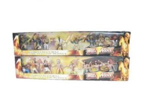 8pc Cowboys & Indians Figures (40cm X 8cm)