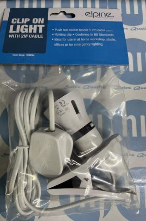 Elpine Clip-On Light With 2m Cable
