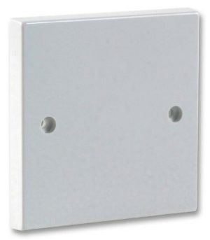 Elpine 1-Gang White Single Blanking Plates