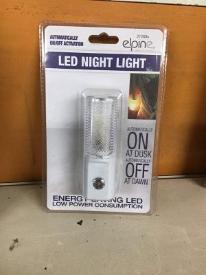 Elpine Automative LED Night Light With Spare Bulb