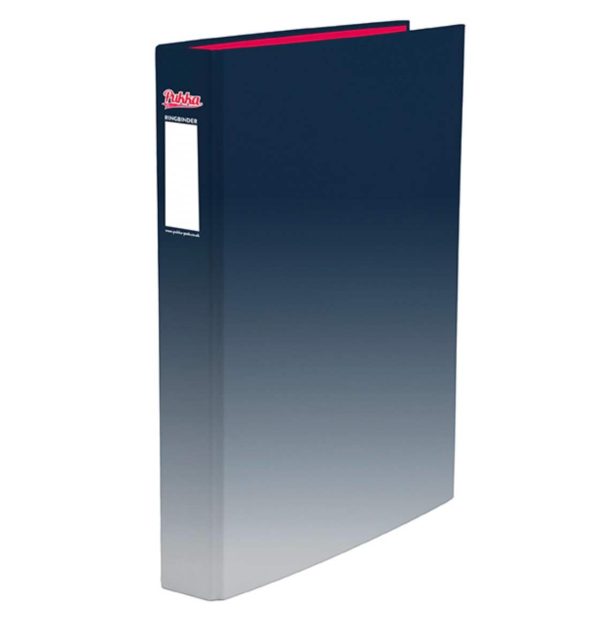 Premium Pukka a4 ombre black ring binder folder