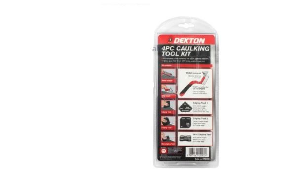 Premium Dekton 4 piece caulking tool kit