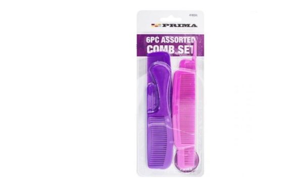 Premium Prima comb set 6pc