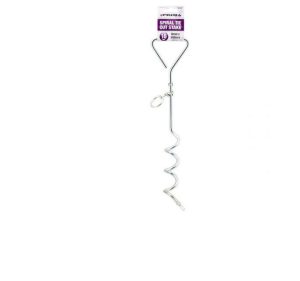 Prima Spiral Tie Out Stake 16"