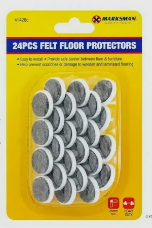Marksman Felt Floor Protectors 24pc
