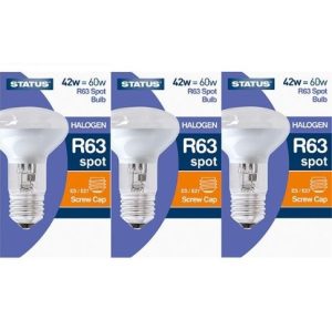 Status R63 Spot ES/E27 42W=60W Halogen Light Bulb