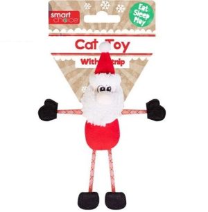 Smart Choice Christmas Santa Catnip Cat Toy