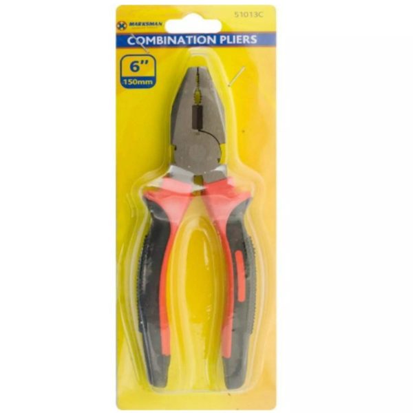 Premium Marksman anti-slip combination pliers 6"