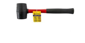 Marksman Fibreglass Handle Rubber Mallet 16oz