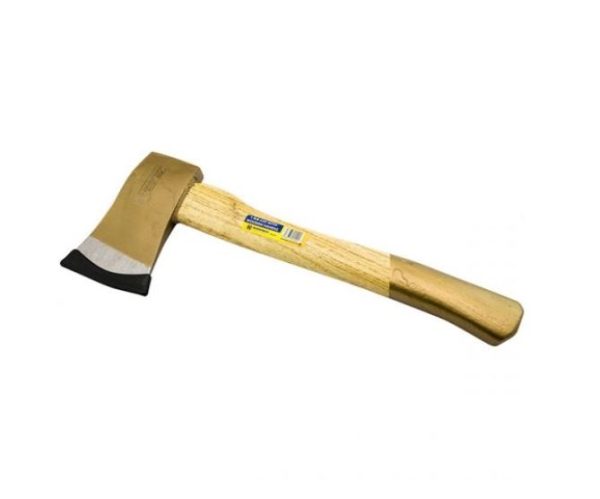 Premium Marksman fibreglass axe with golden wooden handle 1.5lb