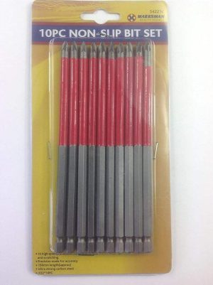 Marksman PZ2 Non-Slip Bit Set 15cm 10pc