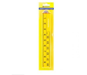 Marksman Folding Ruler 1m
