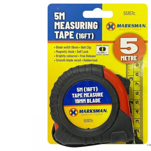 Premium Marksman tape measure 5m