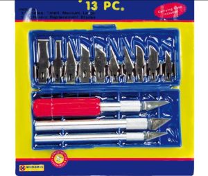 Marksman Hobby Knife Set 13pc