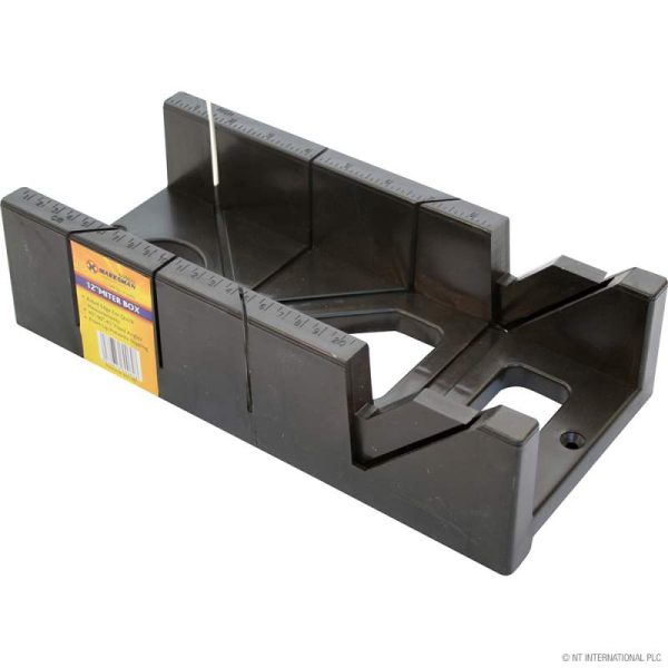 Premium Marksman black mitre saw box 12