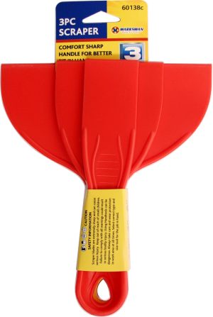Marksman Plastic Scraper Set 3pc