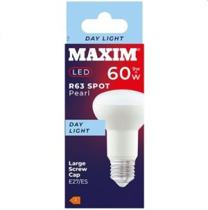 Maxim 9W=60W R63 Spot Day Light E27 ES LED Light Bulb