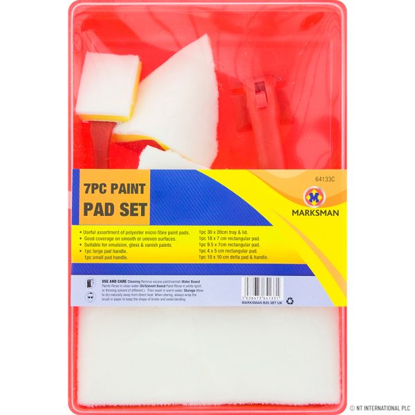 Premium Marksman paint pad set 7pc