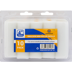 Marksman Gloss Mini Roller Refills 4" PACK OF 10