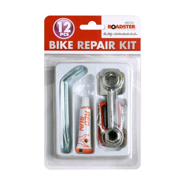 Premium Roadster bike repair kit 12pc