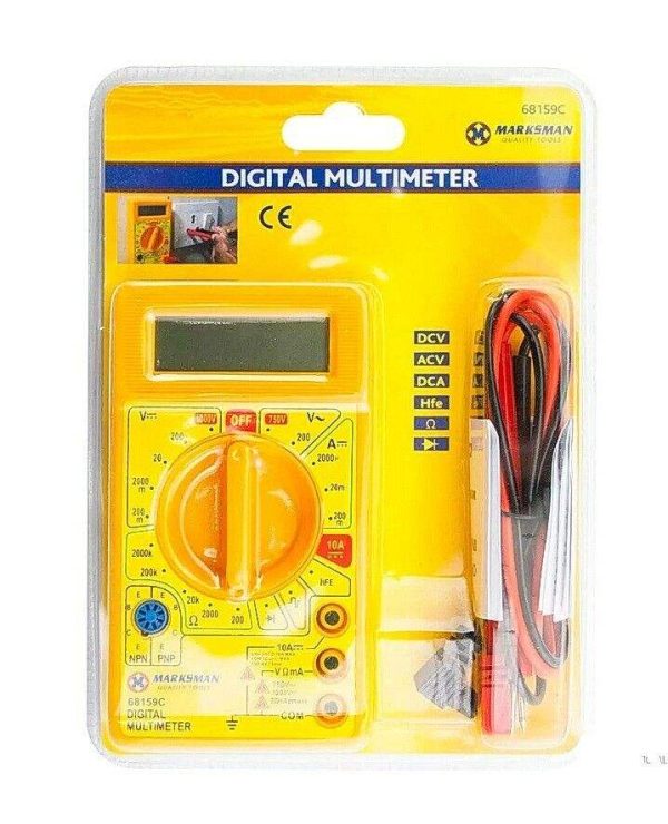 Premium Marksman digital multimeter tester