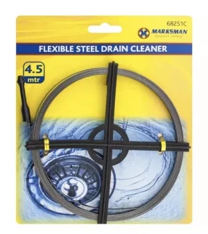 Marksman Flexible Steel Drain Cleaner 4.5m