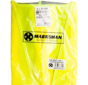 Marksman Yellow Hi-Vis Waistcoat Large