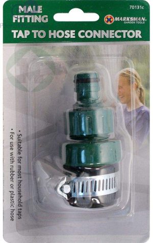 Marksman Male Fitting Tap To Hose Connector