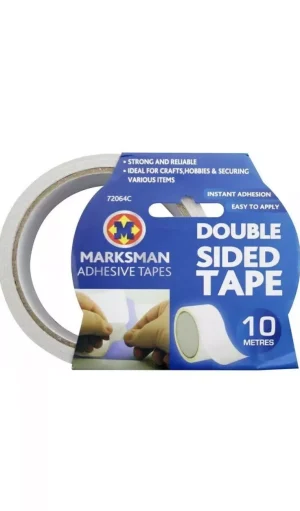 Marksman Double-Sided Tape 48mm X 10m