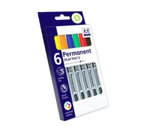 Permanent Markers PACK OF 6