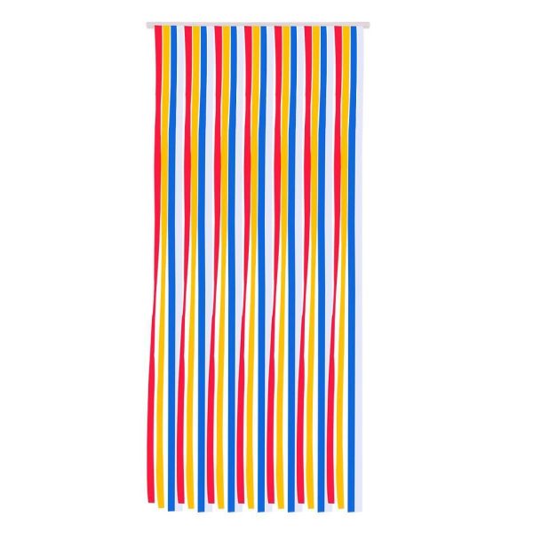 Premium Bello multicoloured fly doorway curtain 200cm x 90cm