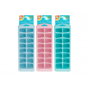 Bello Ice Cube Trays PACK OF 3 25cm X 8.5cm X 2.5cm