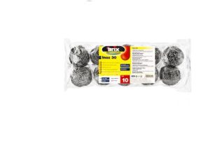 Inox 30 Stainless Steel Spiral Scourer Pack Of 10