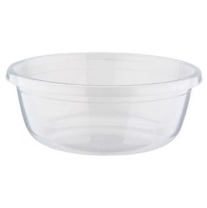 Asude Transparent Plastic Bowl 8l