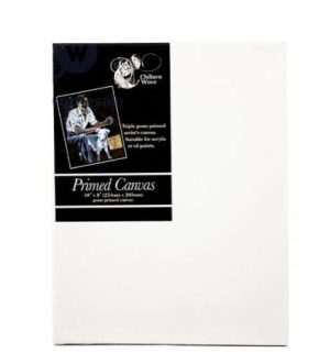 Chiltern Wove Primed Artist Canvas 20" X 16