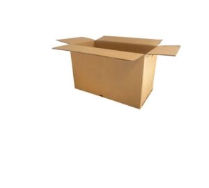 Heavy Duty Plain Double Wall Cardboard Box (Used) 71.5cm X 38cm X 45.5cm
