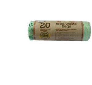 Tidyz 20 Biodegradable Food Waste Bags 5l