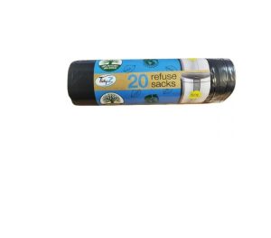 Tidyz 20 Extra Strong Refuse Sacks 50L