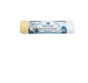 Tidyz 10 Fresh Linen Extra Strong Swing Bin Liners 50L