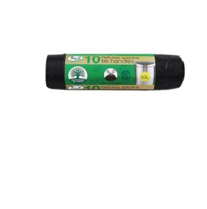 Tidyz 10 Recycled Extra Strong Refuse Sacks 50L
