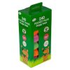 Tidyz Pocket Rainbow Assorted Colour Tie Handle Doggy Bags Pack Of 240