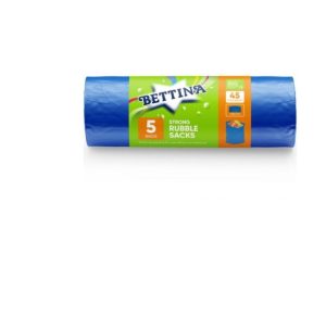 Bettina Blue Strong Rubble Sacks 45l Pack Of 5