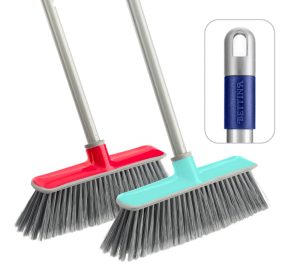 Bi-Injection Push Broom With Handle