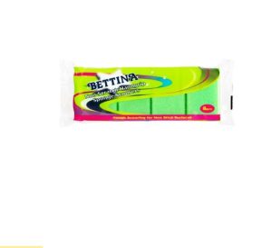 Bettina Non-Scratch Handgrip Sponge Scourers 8pc